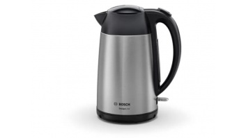 Bosch | Kettle | DesignLine TWK3P420 | Electric | 2400 W | 1.7 L | Stainless steel | 360° rotational base | Stainless steel/Black