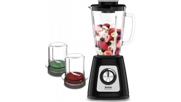 TEFAL | Blender | BL438831 BlendForce | Tabletop | 800 W | Jar material Glass | Jar capacity 1.25 L | Ice crushing | Black