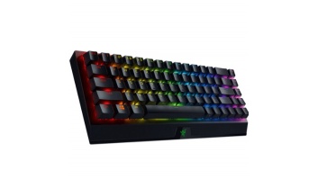 Razer | BlackWidow V3 Mini HyperSpeed | Mechanical Gaming Keyboard | Wireless | RGB LED light | US | Bluetooth | Black | Yellow Switch | Wireless connection