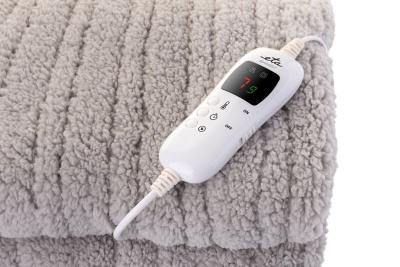 ETA | Electric Heated Blanket | 4325 90000 | Number of heating levels 9 | Number of persons 1 | Washable | Remote control | Shu velveteen & Coral fleece | 120 W | Beige