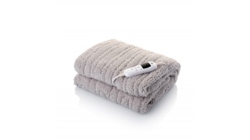 ETA | Electric Heated Blanket | 4325 90000 | Number of heating levels 9 | Number of persons 1 | Washable | Remote control | Shu velveteen & Coral fleece | 120 W | Beige