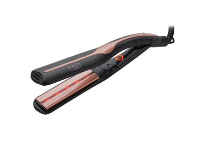 Adler | Infrared Hair Straightener | AD 2318 | Warranty 24 month(s) | Ceramic heating system | Temperature (min) 150 °C | Temperature (max) 230 °C | 35 W | Black