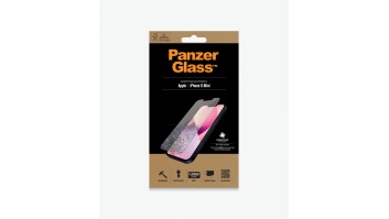 PanzerGlass | Clear Screen Protector | Apple | iPhone 13 Mini | Tempered glass | Antibacterial glass; Resistant to scratches and bacteria; Shock absorbing; Easy to install