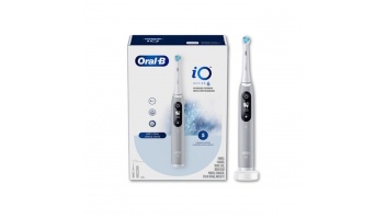 Oral-B | Toothbrush | iO Series 6 | Rechargeable | For adults | Number of brush heads included 1 | Number of teeth brushing modes 5 | Grey Opal