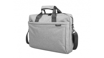 Natec Laptop Bag, Mustela, 15.6", Grey | Natec | Mustela | Fits up to size 15.6 " | Toploading laptop case | Grey | Shoulder strap