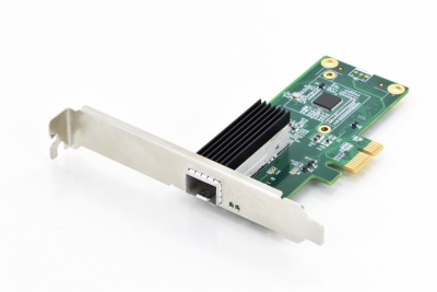 Digitus | SFP Gigabit Ethernet PCI Express Card 32-bit, low profile bracket, Intel WGI210 chipset | DN-10160