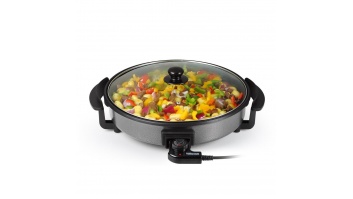 Tristar | Multifunctional grill pan | PZ-2964 | Diameter 40 cm | Grill | 1500 W | Lid included | Fixed handle | Black