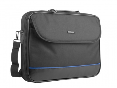 Natec | Laptop Bag | Impala | Fits up to size 17.3 " | Toploading laptop case | Black | Shoulder strap