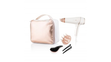 ETA | Hair Dryer | ETA732090010 Fenite gift set | 2400 W | Number of temperature settings 3 | Ionic function | Diffuser nozzle | White/Pink