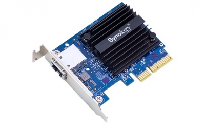 Synology | E10G18-T1 Single Port 10Gb RJ45 PCIe Network Interface Card | PCIe 3.0 x4