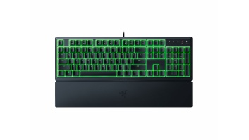 Razer | Gaming Keyboard | Ornata V3 X | Gaming keyboard | Wired | RGB LED light | US | Black | Numeric keypad | Silent Membrane