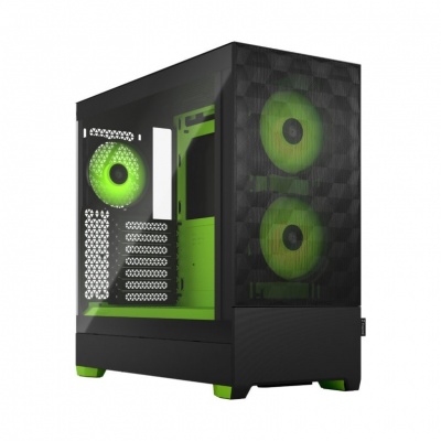 Fractal Design | Pop Air RGB | Side window | Green Core TG Clear Tint | ATX, mATX, Mini ITX | Power supply included No | ATX