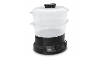 TEFAL | Food Steamer | VC139810 | Black | 800 W | Capacity 6 L | Number of baskets 2