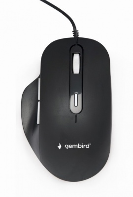 Gembird | Optical USB LED Mouse | MUS-6B-02 | Optical mouse | Black