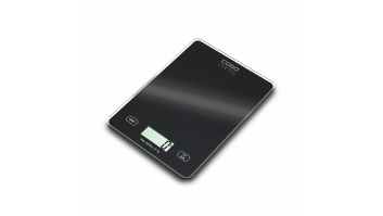 Caso | Kitchen scale | Slim | Maximum weight (capacity) 5 kg | Graduation 1 g | Black