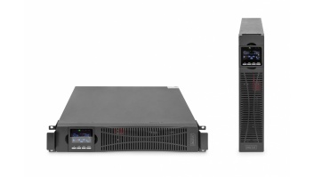 DIGITUS OnLine UPS, rack/tower, 3000VA, 3000W, LCD, 8 x C13, 1 x C19, RS-232, USB, SNMP card (optional), relay card (optional)  | Digitus | OnLine UPS | DN-170096, 3000 VA / 3000 W | 3000 VA | 3000 W | C20