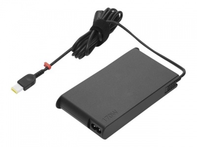 Lenovo | ThinkPad Mobile Workstation Slim 170W AC Power Adapter (Slim-tip) | 4X20S56701 | 170 W | 20 V | AC Adapter