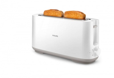 Philips | Toaster | HD2590/00 Daily Collection | Power 870-1030 W | Number of slots 2 | Housing material Plastic | White