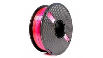 Flashforge Filament, PLA Silk Rainbow | 3DP-PLA-SK-01-RP | 1.75 mm diameter, 1kg/spool | Red/Purple