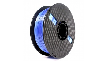 Flashforge Filament, PLA Silk Ice | 3DP-PLA-SK-01-ICE | 1.75 mm diameter, 1kg/spool | Ice blue + Dark blue