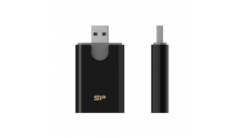 Silicon Power | Combo Card Reader | SD/MMC and microSD card support | Card Reader