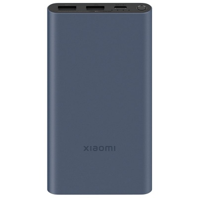 Xiaomi | Power Bank | 10000 mAh | 1 x USB-C, 2 x USB A | Blue