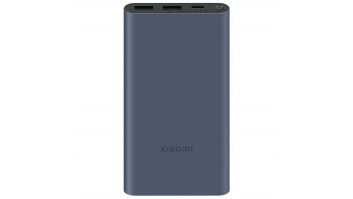 Xiaomi | Power Bank | 10000 mAh | 1 x USB-C, 2 x USB A | Blue