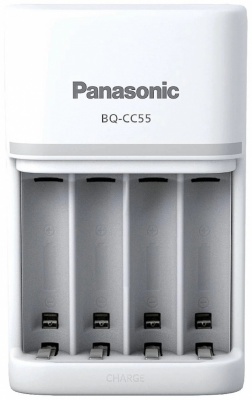 Panasonic | Battery Charger | ENELOOP BQ-CC55E | AA/AAA