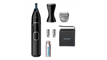 Philips | Nose, Ear, Eyebrow and Detail Hair Trimmer | NT5650/16 | Nose, Ear, Eyebrow and Detail Hair Trimmer | Black