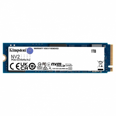 Kingston | SSD | NV2 | 1000 GB | SSD form factor M.2 2280 | SSD interface PCIe 4.0 x4 NVMe | Read speed 3500 MB/s | Write speed 2100 MB/s