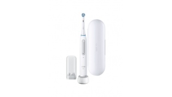 Oral-B | iO4 | Electric Toothbrush | Rechargeable | For adults | ml | Number of heads | Quite White | Number of brush heads included 1 | Number of teeth brushing modes 4