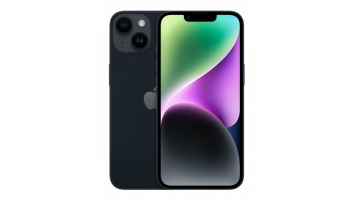 Apple | iPhone 14 | Midnight | 6.1 " | Super Retina XDR | 2532 x 1170 pixels | Apple | A15 Bionic | Internal RAM 4 GB | 256 GB | Dual SIM | Nano-SIM | 3G | 4G | 5G | Main camera 12+12 MP | Secondary camera 12 MP | iOS | 16 | 3279 mAh