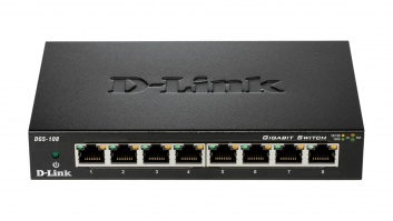 D-Link | Switch | DGS-108/E | Unmanaged | Desktop | 1 Gbps (RJ-45) ports quantity 8 | 60 month(s)