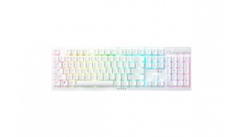 Razer | Optical Gaming Keyboard | Deathstalker V2 Pro | Gaming keyboard | Wireless | RGB LED light | US | White | Purple Switch | Wireless connection