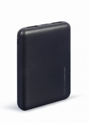 Gembird | Power Bank | PB05-02 | 5000 mAh | 2 x USB-AF | Black