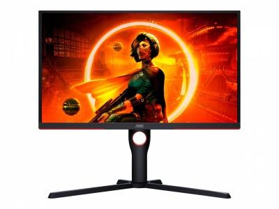 AOC | Monitor | 25G3ZM/BK | 24.5 " | VA | FHD | 16:9 | 240 Hz | 1 ms | 1920 x 1080 | 300 cd/m² | HDMI ports quantity 2 | Black/Red | Warranty 36 month(s)