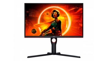 AOC | Monitor | 25G3ZM/BK | 24.5 " | VA | FHD | 16:9 | 240 Hz | 1 ms | 1920 x 1080 | 300 cd/m² | HDMI ports quantity 2 | Black/Red | Warranty 36 month(s)