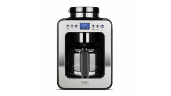 Caso | Design Compact Coffee Maker with Grinder | Pump pressure Not applicable bar | Manual | 600 W | Black/Stainless steel