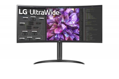 LG | Curved Monitor | 34WQ75C-B | 34 " | IPS | QHD | 21:9 | 60 Hz | 5 ms | 3440 x 1440 | 300 cd/m² | HDMI ports quantity 2 | Black | Warranty 24 month(s)