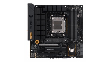 Asus | TUF GAMING B650M-PLUS WIFI | Processor family AMD | Processor socket AM5 | DDR5 DIMM | Memory slots 4 | Supported hard disk drive interfaces 	SATA, M.2 | Number of SATA connectors 4 | Chipset AMD B650 | micro-ATX