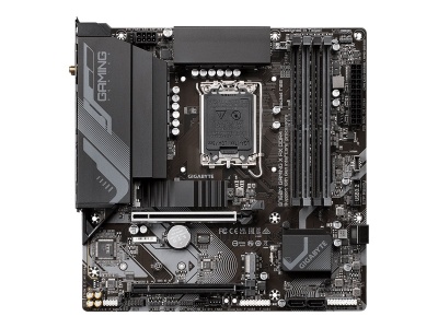 Gigabyte | B760M G X AX DDR4 1.0 M/B | Processor family Intel | Processor socket  LGA1700 | DDR4 DIMM | Memory slots 4 | Supported hard disk drive interfaces 	SATA, M.2 | Number of SATA connectors 4 | Chipset Intel B760 Express | Micro ATX