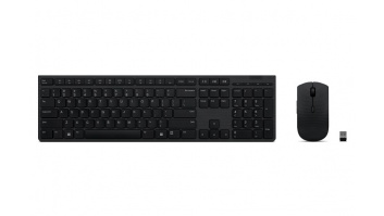 Lenovo | Professional Wireless Rechargeable Combo Keyboard and Mouse | Keyboard and Mouse Set | Wireless | Mouse included | Nordic | Bluetooth | Grey