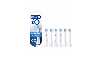 Oral-B | Toothbrush replacement | iO Ultimate Clean | Heads | For adults | Number of brush heads included 6 | Number of teeth brushing modes Does not apply | White