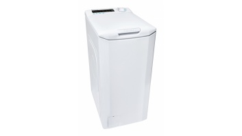 Candy | Washing Machine | CSTG 47TME/1-S | Energy efficiency class B | Top loading | Washing capacity 7 kg | 1400 RPM | Depth 60 cm | Width 41 cm | Display | LCD | NFC | White