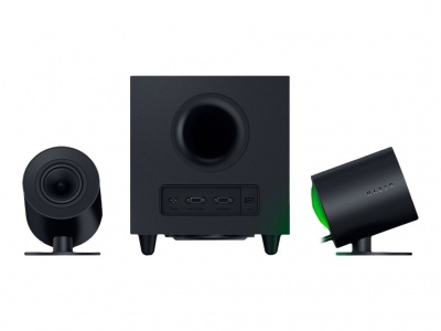 Razer | Gaming Speakers with wired subwoofer | Nommo V2 - 2.1 | Bluetooth | Black