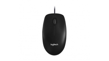 Logitech | Mouse | M100 | Optical | Optical mouse | Wired | Black