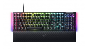 Razer | BlackWidow V4 | Mechanical Gaming keyboard | Wired | US | Black | Green Switch