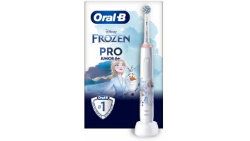 Oral-B | Electric Toothbrush | Frozen Pro Series 3 | Rechargeable | For kids | Number of brush heads included 1 | Number of teeth brushing modes 3 | White