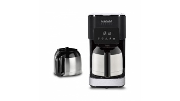 Caso | Coffee Maker with Two Insulated Jugs | Taste & Style Duo Thermo | Drip | 800 W | Black/Stainless Steel