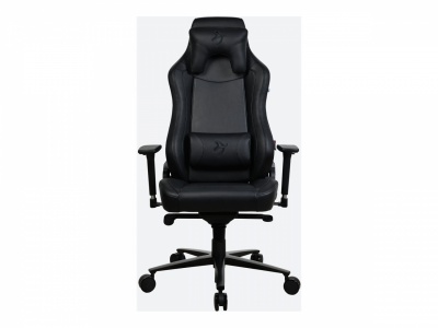 Arozzi Frame material: Metal; Wheel base: Aluminium; Upholstery: Soft PU | Gaming Chairs | Vernazza SoftPU | Pure Black